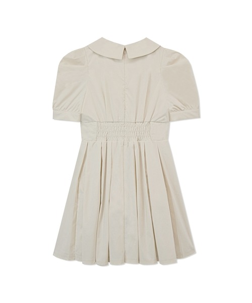 ANDGEEBEE（アンジービー）の「タックスカートシャツワンピ（シャツワンピース・レディース・ライトベージュ/ホワイト・MEDIUM）」の18枚目の写真