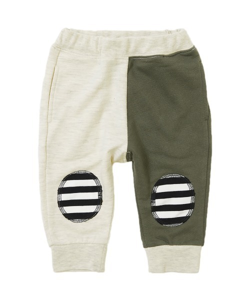 devirock（デビロック）の「ベビー ニーパッチパンツ（その他パンツ・キッズ・ベージュ/スミクロ/杢グレー/オートミール/ライトブラウン・80ｃｍ/90cm/70cm/100cm）」の16枚目の写真