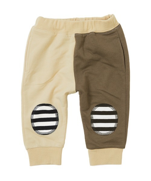 devirock（デビロック）の「ベビー ニーパッチパンツ（その他パンツ・キッズ・ベージュ/スミクロ/杢グレー/オートミール/ライトブラウン・80ｃｍ/90cm/70cm/100cm）」の17枚目の写真