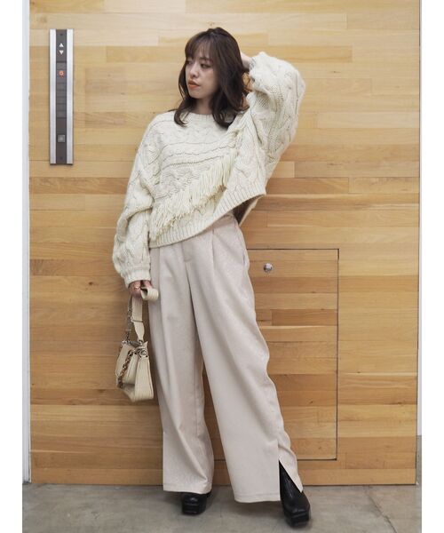 EVRIS（エヴリス）の「スリムチャンキーブーツ（ブーツ・レディース・ブラック/ブラウン/アイボリー/その他1・SMALL/MEDIUM/LARGE）」の17枚目の写真