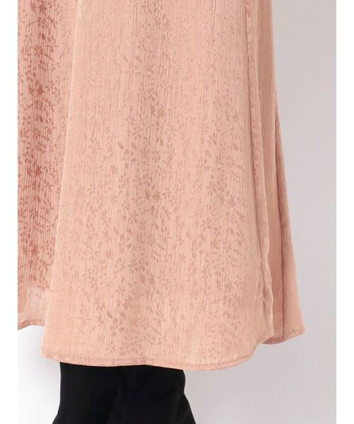 LAGUNAMOON（ラグナムーン）の「ジャガードサテンワンピース（ドレス・レディース・ブラック/ベージュ/ブルー・SMALL/MEDIUM）」の17枚目の写真