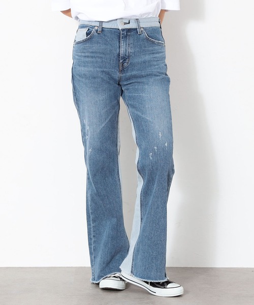 Edwin エドウイン Core フレアデニムパンツ デニムパンツ Edwin エドウィン のファッション フレアデニムパンツ Ecr05 556 を購入できます Edwin サスティナブル Core サスティナブル 最安値級価格返品ok