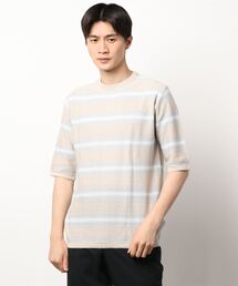 CAMO | 【men's】CAMO/カモ AG0052S FEYSTONGAL ? KNIT T-SHIRT STRIPES STRIPES(ニット/セーター)