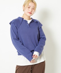 CIAOPANIC | ミラノリブセーラーカラープルオーバー(ニット/セーター)