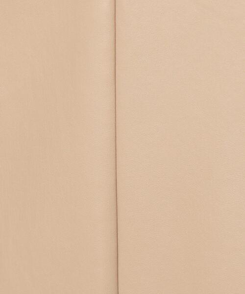 Torrazzo Donna（トラッゾドンナ）の「＜TORRAZZO DONNA（トラッゾドンナ）＞フェイクレザー スリットネック ジャンパースカート（ジャンパースカート・レディース・ブラック/ベージュ・FREE）」の17枚目の写真