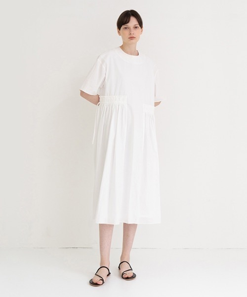 Nota サイドアンバランスストリング ロングワンピース Side Unbalance String Long Dress ワンピース Nota 韓国ブランド ノタ のファッション通販 Zozotown