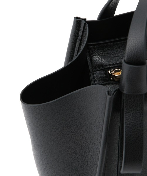 ROPE' PICNIC（ロペピクニック）の「【軽量】フラットリボンハンドルミドルトート＆ショルダーバッグ（トートバッグ・レディース・ブラック/キャメル/ピンク系その他2・FREE）」の17枚目の写真