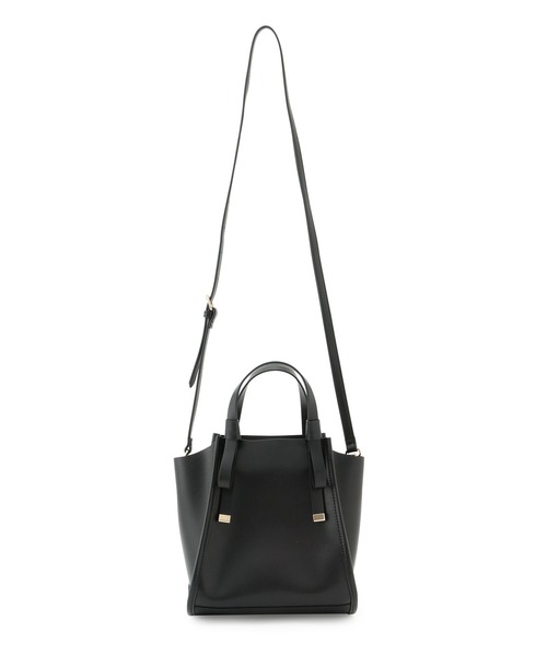 ROPE' PICNIC（ロペピクニック）の「【軽量】フラットリボンハンドルミドルトート＆ショルダーバッグ（トートバッグ・レディース・ブラック/キャメル/ピンク系その他2・FREE）」の6枚目の写真