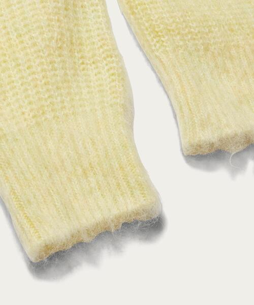 BEAUTY&YOUTH UNITED ARROWS（ビューティーアンドユースユナイテッドアローズ）の「BY モヘヤブレンド クルーネックラグランスリーブニット ∴（ニット/セーター・レディース・ライトブルー/イエロー/ライム/オフホワイト・FREE）」の11枚目の写真