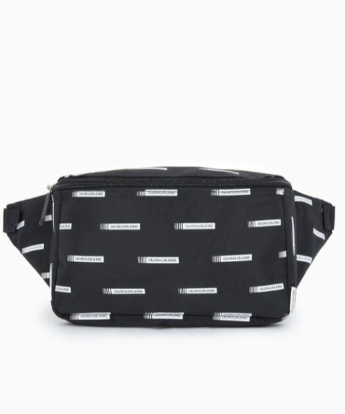 Calvin Klein Jeans Accessory（カルバン・クラインジーンズアクセサリー）の「Allover Print Logo ボディバッグ（ボディバッグ/ウエストポーチ・メンズ・ブラック×ホワイト・FREE）」の6枚目の写真