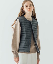 【ORCIVAL】インナーダウン クルーネックベスト WOMEN