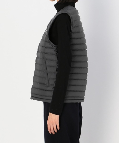 ORCIVAL(オーシバル)の「【ORCIVAL】インナーダウン クルーネックベスト WOMEN(ダウンベスト・レディース・アイボリー/チャコール/ネイビー・1/2)」の11枚目の写真