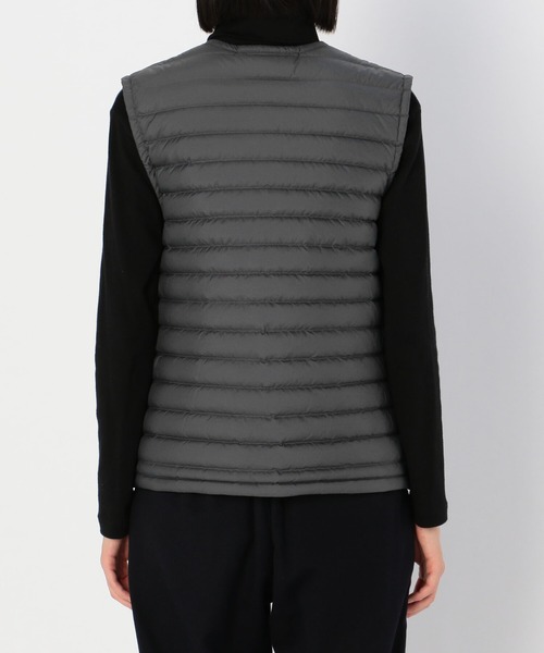 ORCIVAL(オーシバル)の「【ORCIVAL】インナーダウン クルーネックベスト WOMEN(ダウンベスト・レディース・アイボリー/チャコール/ネイビー・1/2)」の6枚目の写真