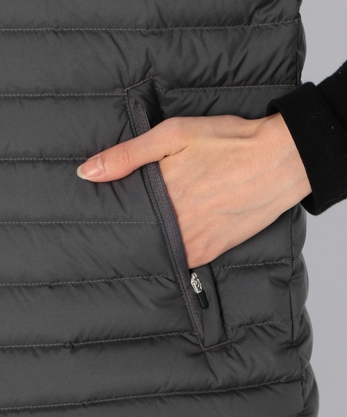 ORCIVAL(オーシバル)の「【ORCIVAL】インナーダウン クルーネックベスト WOMEN(ダウンベスト・レディース・アイボリー/チャコール/ネイビー・1/2)」の4枚目の写真