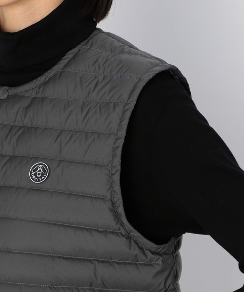 ORCIVAL(オーシバル)の「【ORCIVAL】インナーダウン クルーネックベスト WOMEN(ダウンベスト・レディース・アイボリー/チャコール/ネイビー・1/2)」の18枚目の写真