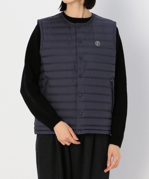 ORCIVAL(オーシバル)の「【ORCIVAL】インナーダウン クルーネックベスト WOMEN(ダウンベスト・レディース・アイボリー/チャコール/ネイビー・1/2)」の16枚目の写真