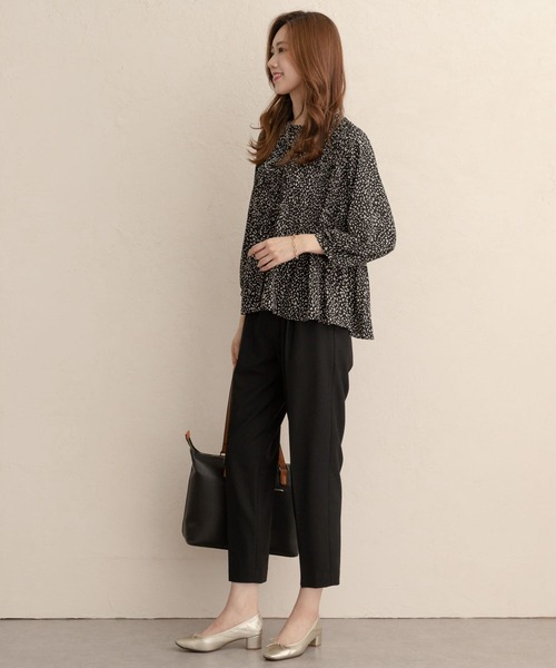 RODE SKO（ロデスコ）の「『MADE IN JAPAN』4センチヒールバレエシューズ（バレエシューズ・レディース・レッド/ブラック/ゴールド・36/37/38）」の4枚目の写真