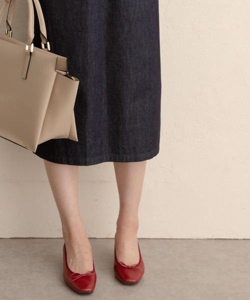 RODE SKO（ロデスコ）の「『MADE IN JAPAN』4センチヒールバレエシューズ（バレエシューズ・レディース・レッド/ブラック/ゴールド・36/37/38）」の14枚目の写真