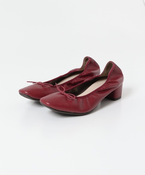 RODE SKO（ロデスコ）の「『MADE IN JAPAN』4センチヒールバレエシューズ（バレエシューズ・レディース・レッド/ブラック/ゴールド・36/37/38）」の5枚目の写真