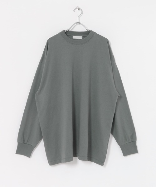 SENSE OF PLACE by URBAN RESEARCH（センスオブプレイスバイアーバンリサーチ）の「エクストラルーズロングTシャツ（Tシャツ/カットソー・メンズ・ブラック/グリーン/ホワイト・MEDIUM/LARGE）」の19枚目の写真