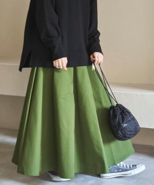 coen（コーエン）の「アシメタックボリュームチノマキシフレアスカート（スカート・レディース・ベージュ/オリーブ/レンガ・LARGE/MEDIUM）」の14枚目の写真