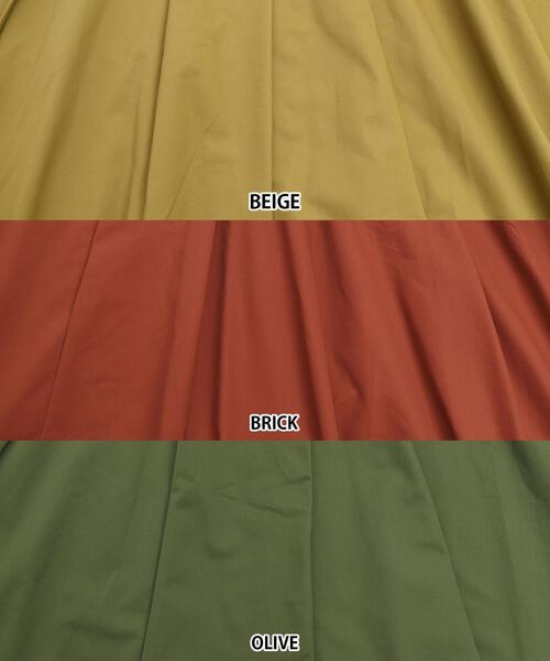 coen（コーエン）の「アシメタックボリュームチノマキシフレアスカート（スカート・レディース・ベージュ/オリーブ/レンガ・LARGE/MEDIUM）」の4枚目の写真