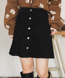 WEGO | WEGO/コーデュロイ前ポケットミニスカート(スカート)