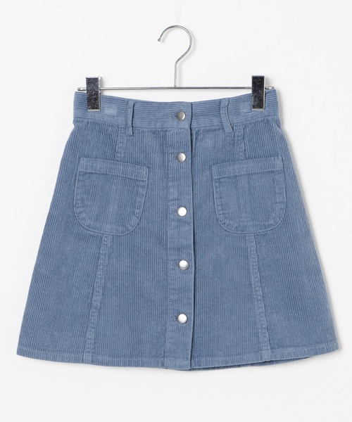 LGB　ルグランブルー　ミニスカート　コーデュロイ WEGO（ウィゴー）の「WEGO/コーデュロイ前ポケットミニスカート