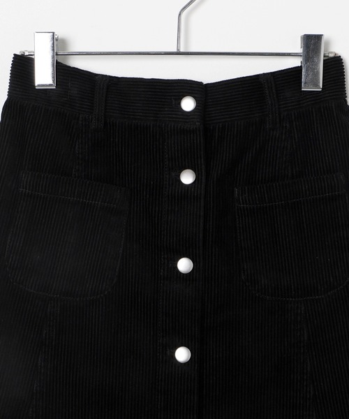 WEGO（ウィゴー）の「WEGO/コーデュロイ前ポケットミニスカート（スカート・レディース・ベージュ/サックスブルー/ブラック・SMALL/MEDIUM）」の17枚目の写真