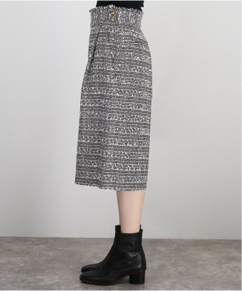 La TOTALITE（ラトータリテ）の「ツィード キュロット パンツ◆（その他パンツ・レディース・ブラック/グレー・38/36）」の14枚目の写真