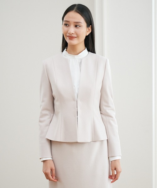 ANAYI（アナイ）の「ツイルジャージクルー ジャケット（その他アウター