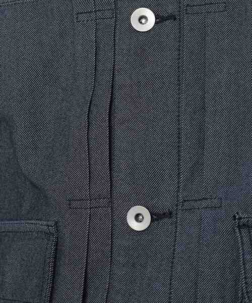 THE SHOP TK （ザ ショップ ティーケー ）の「◆Hug Cot ブルゾン（ミリタリージャケット・メンズ・ネイビー/アイボリー・02/03/04）」の3枚目の写真