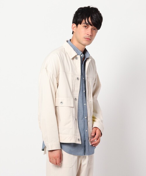 THE SHOP TK （ザ ショップ ティーケー ）の「◆Hug Cot ブルゾン（ミリタリージャケット・メンズ・ネイビー/アイボリー・02/03/04）」の13枚目の写真