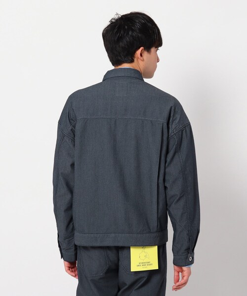 THE SHOP TK （ザ ショップ ティーケー ）の「◆Hug Cot ブルゾン（ミリタリージャケット・メンズ・ネイビー/アイボリー・02/03/04）」の17枚目の写真