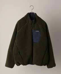【WEB限定】SHIPS: ビッグシルエット リバーシブル ボア フリース ブルゾン 21FW