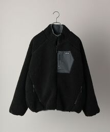【WEB限定】SHIPS: ビッグシルエット リバーシブル ボア フリース ブルゾン 21FW