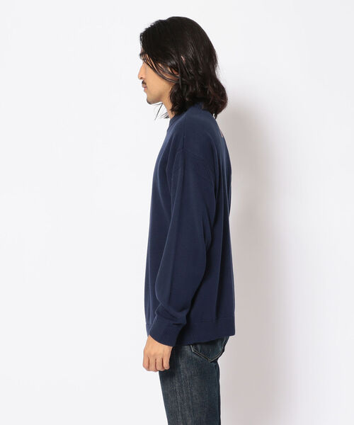 AVIREX(アヴィレックス)の「トムキャット クルーネック ニット / TOMCAT CREW NECK KNIT / アヴィレックス / AVIREX(ニット/セーター・メンズ・ライトグレー/バーガンディー/ネイビー・LARGE/X-LARGE/MEDIUM/XX-LARGE)」の7枚目の写真