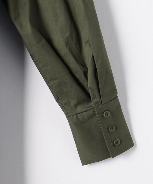 green label relaxing（グリーンレーベルリラクシング）の「＜Tavii＞ セーラ―カラー ブラウス（シャツ/ブラウス・レディース・ブラック/オリーブ・FREE）」の13枚目の写真