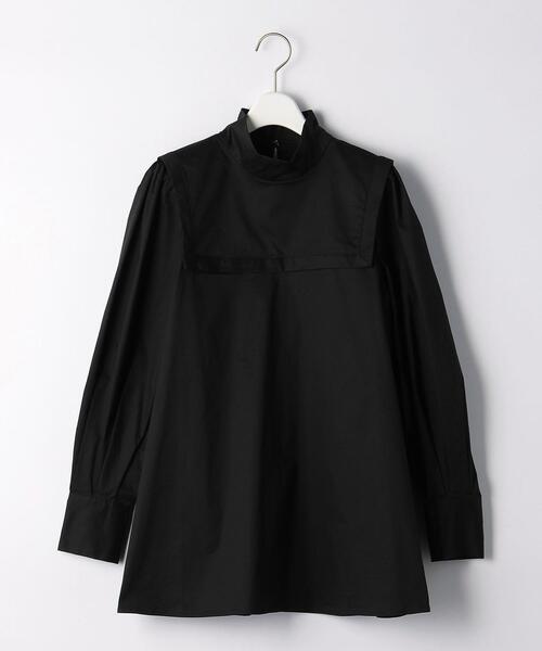 green label relaxing（グリーンレーベルリラクシング）の「＜Tavii＞ セーラ―カラー ブラウス（シャツ/ブラウス・レディース・ブラック/オリーブ・FREE）」の9枚目の写真