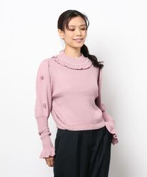 Swankiss | HB bijou pearl knit(ニット/セーター)
