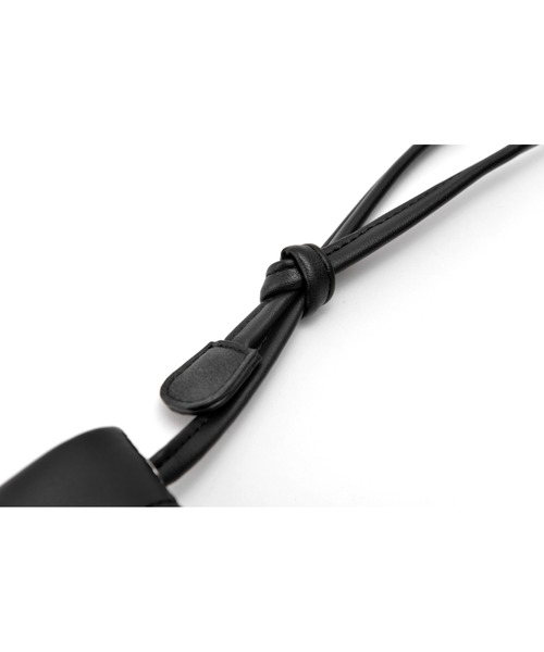 DEVICE（デバイス）の「【WEARISTA いつき×DEVICE コラボ】DEVICE＋ フェイクレザー ミニ トート ショルダーバッグ（ショルダーバッグ・メンズ・ブラック・FREE）」の6枚目の写真