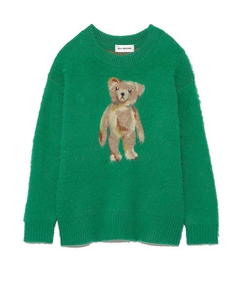 Lily Brown LilyBearニット WEB限定カラー】Lily Bearニット（ニット）｜LILY BROWN（リリー