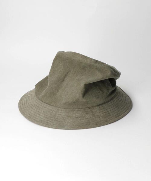 UNITED ARROWS & SONS（ユナイテッドアローズアンドサンズ）の「＜READYMADE(レディメイド)＞ BIG HAT/ハット■■■（ハット・メンズ・オリーブ・FREE）」の7枚目の写真