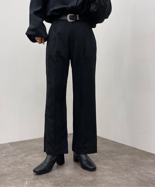 apres jour mignon（アプレジュールミニョン）の「センターシームパンツ【SETUP着用可能】 【ZOZOTOWN限定アイテム】（その他パンツ・レディース・チャコールグレー/ブラック/グリーン系その他2/パープル系その他3・SMALL/MEDIUM/X-LARGE）」の6枚目の写真