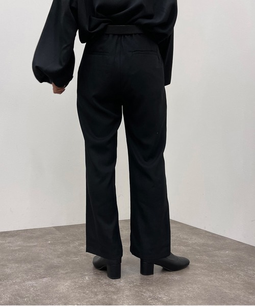 apres jour mignon（アプレジュールミニョン）の「センターシームパンツ【SETUP着用可能】 【ZOZOTOWN限定アイテム】（その他パンツ・レディース・チャコールグレー/ブラック/グリーン系その他2/パープル系その他3・SMALL/MEDIUM/X-LARGE）」の8枚目の写真