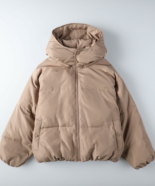 HONEYSUCKLE ROSE（ハニーサックルローズ）の「【HONEYSUCKLE ROSE】ショート中綿ジャケット（その他アウター・レディース・ベージュ/ブラック/オフホワイト・M/L）」の8枚目の写真