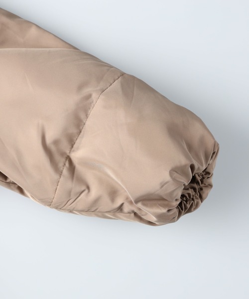 HONEYSUCKLE ROSE（ハニーサックルローズ）の「【HONEYSUCKLE ROSE】ショート中綿ジャケット（その他アウター・レディース・ベージュ/ブラック/オフホワイト・M/L）」の15枚目の写真