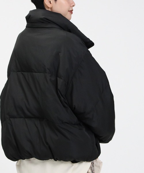 HONEYSUCKLE ROSE（ハニーサックルローズ）の「【HONEYSUCKLE ROSE】ショート中綿ジャケット（その他アウター・レディース・ベージュ/ブラック/オフホワイト・M/L）」の22枚目の写真