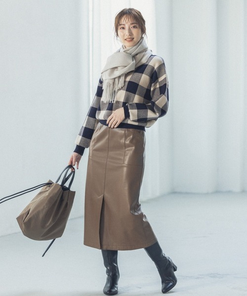 Andemiu（アンデミュウ）の「ソフトタッチストール954972（ストール/ショール・レディース・ブルー/ベージュ/ライトグレー・FREE）」の20枚目の写真