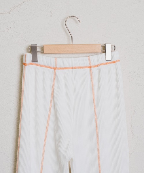 Kastane（カスタネ）の「【コラボアイテム】Yuri Hanamori コラボ パイピングパンツ（その他パンツ・レディース・ブルー/オフホワイト・FREE）」の16枚目の写真